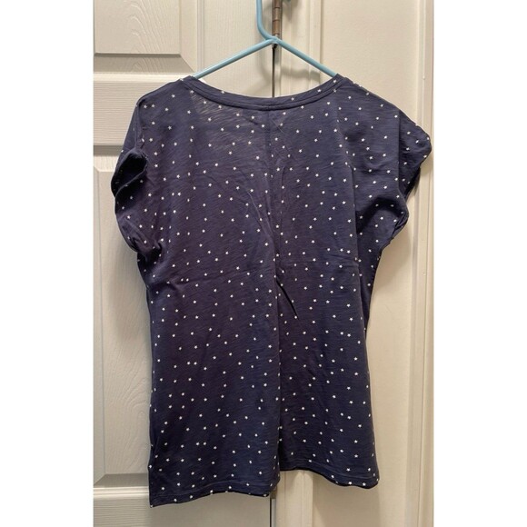 Women's Large V-Neck Shirt with Stars‎ - Picture 2 of 3